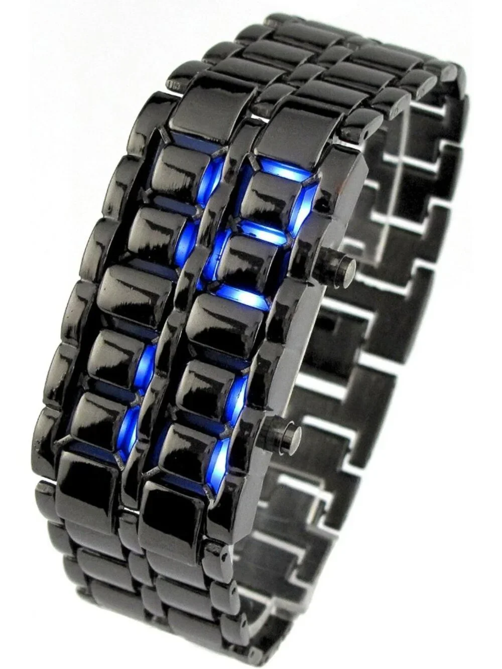 Men's All Black Analog Quartz Stainless Steel Casual Classic Round Wrist Watch